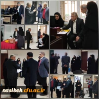 بازدید مدیر کل نظارت و ارزیابی دانشگاه فرهنگیان از فرآیند مصاحبه یازدهمین آزمون استخدامی کل کشور
 2