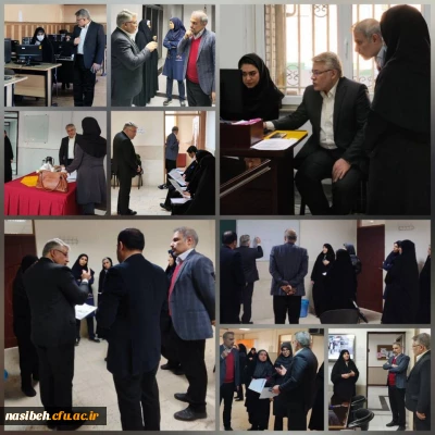 بازدید مدیر کل نظارت و ارزیابی دانشگاه فرهنگیان از فرآیند مصاحبه یازدهمین آزمون استخدامی کل کشور
