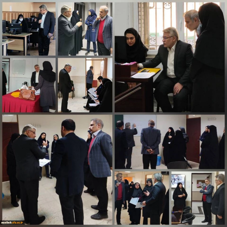 بازدید مدیر کل نظارت و ارزیابی دانشگاه فرهنگیان از فرآیند مصاحبه یازدهمین آزمون استخدامی کل کشور
 2