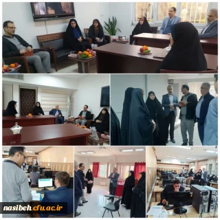 بازدید مدیران و کارشناسان سازمان اداری و استخدامی از فرآیند ارزیابی تکمیلی دانشگاه فرهنگیان
 