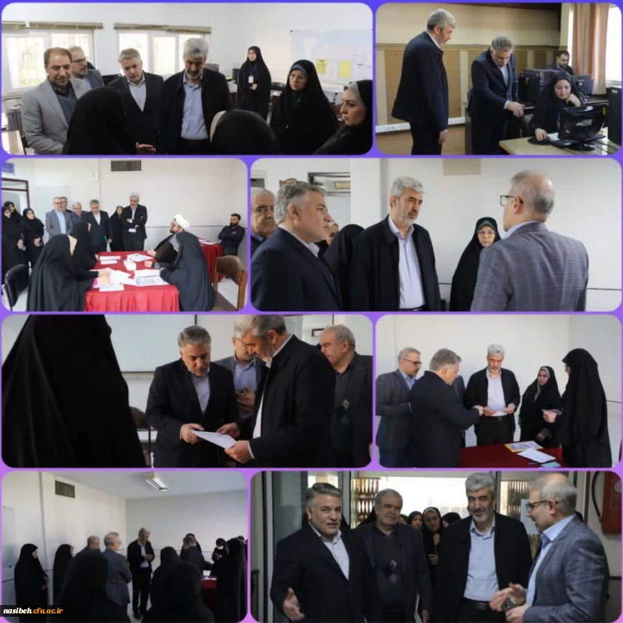 بازدید رجبعلی برزویی رئیس دانشگاه فرهنگیان از جلسه توجیهی داوطلبان متقاضی حضور در کانون های ارزیابی تکمیلی استخدامی دانشگاه فرهنگیان  2