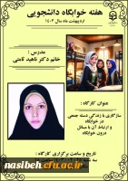 برگزاری کارگاه سازگاری با زندگی دسته جمعی در خوابگاه و ارتباط آن با مسائل درون خوابگاه 2