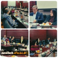 بازدید مدیریت امور مدارس وابسته و کارورزی سازمان مرکزی از روند اجرایی برنامه کارورزی از پردیس نسیبه 2