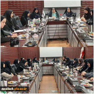 برگزاری جلسه شورای اداری پردیس نسیبه 