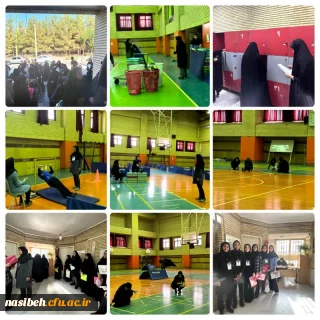 برگزاری آخرین روز ارزیابی آزمون عملی رشته تربیت بدنی