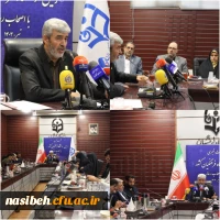 برگزاری اولین نشست خبری رجبعلی برزویی، رییس دانشگاه فرهنگیان در پردیس نسیبه 2