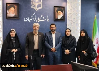 برگزاری اولین جلسه شورای صنفی با حضور ریاست دانشگاه فرهنگیان آقای دکتر رجبعلی برزویی