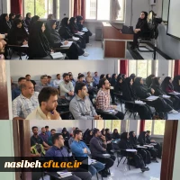 برگزاری کلاس های پودمان ۱ رشته تربیت بدنی در پردیس نسیبه  2