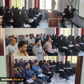 برگزاری کلاس های پودمان ۱ رشته تربیت بدنی در پردیس نسیبه