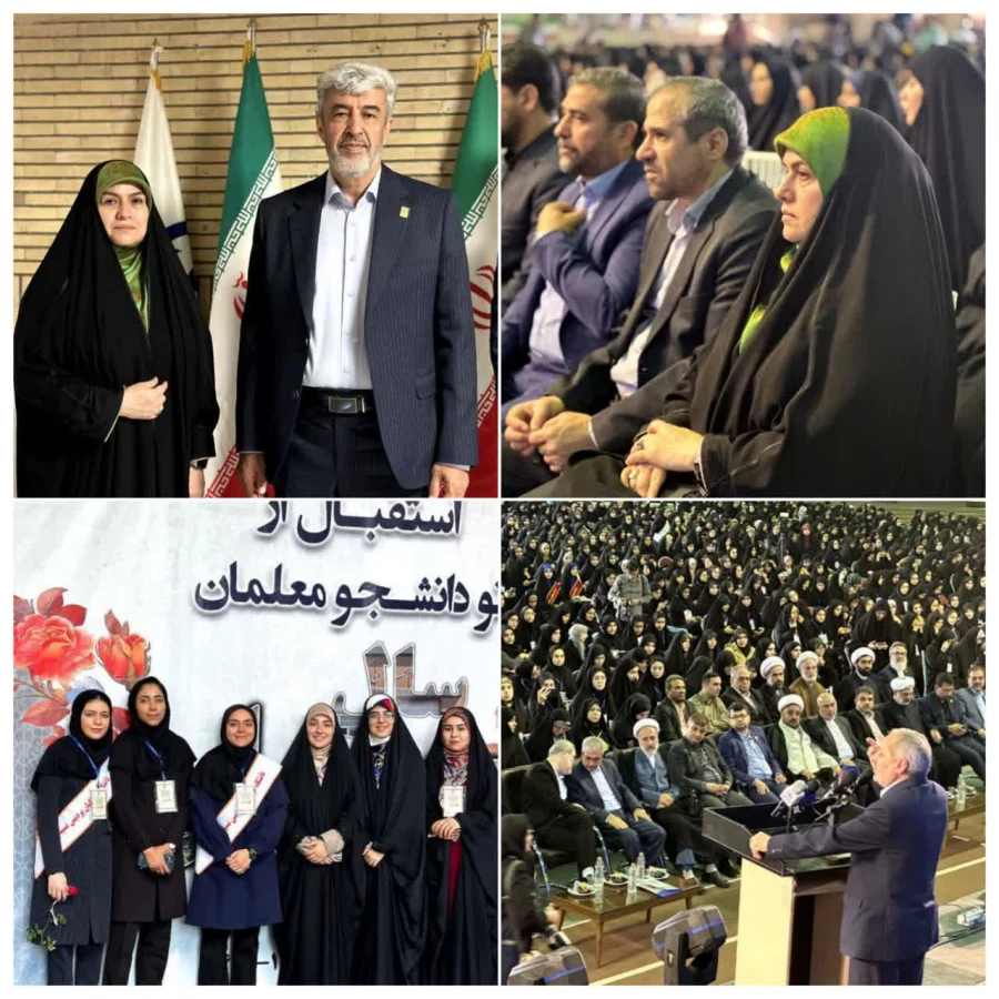 برگزاری آیین استقبال از نو دانشجو معلمان دانشگاه فرهنگیان در پردیس نسیبه 3