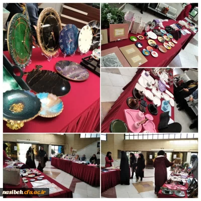 افتتاح نمایشگاه صنایع دستی