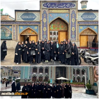 برگزاری اردوی زیارتی امامزاده صالح بن موسی الکاظم (ع) 