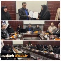 مراسم تودیع و معارفه سرپرست پردیس نسیبه 2