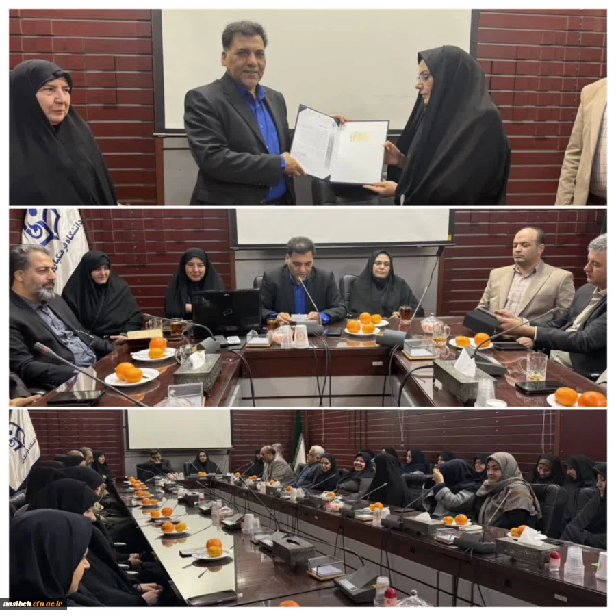 مراسم تودیع و معارفه سرپرست پردیس نسیبه 2