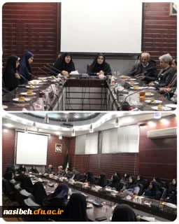 برگزاری مراسم تودیع و معارفه معاونت توسعه و منابع دانشجویی و معاونت آموزشی، فرهنگی، پژوهشی پردیس نسیبه 