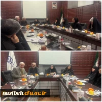 جلسه برنامه ریزی برگزاری مراسم سالگرد شهیده فائزه رحیمی در پردیس نسیبه  2