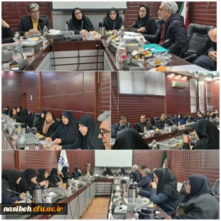 برگزاری شورای آموزشی پردیس نسیبه