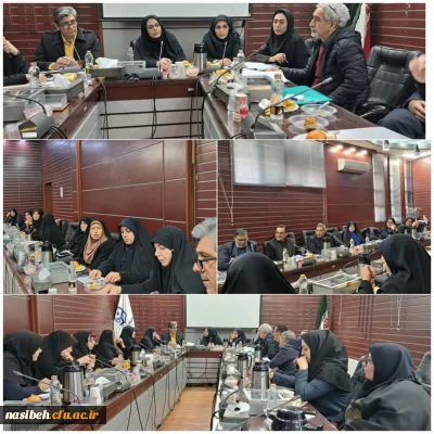 برگزاری شورای آموزشی پردیس نسیبه