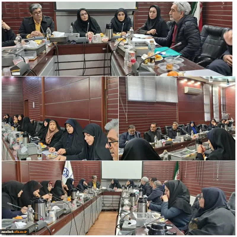 بازدید ناظر استان تهران ازفضای آشپزخانه ، سلف، انبار پردیس نسیبه تهران 2