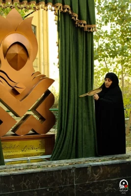 آیین گرامیداشت نخستین سالگرد شهیده فائزه رحیمی 3