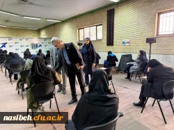 بازدید معاونت آموزشی دانشگاه فرهنگیان از روند برگزاری امتحانات نیمسال اول تحصیلی 1403 پردیس نسیبه 5