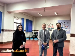 توسعه همکاری با دانشگاه علامه اقبال لاهوری پاکستان و بازدید آقای zahid Majeed از پردیس نسیبه 5