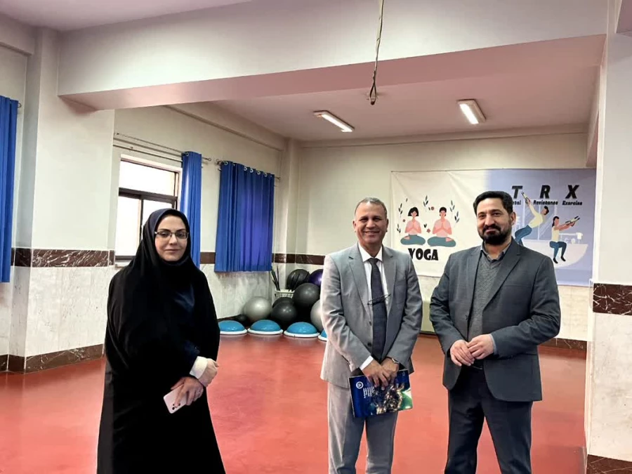 توسعه همکاری با دانشگاه علامه اقبال لاهوری پاکستان و بازدید آقای zahid Majeed از پردیس نسیبه 5