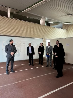 توسعه همکاری با دانشگاه علامه اقبال لاهوری پاکستان و بازدید آقای zahid Majeed از پردیس نسیبه 7