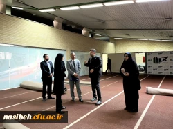 توسعه همکاری با دانشگاه علامه اقبال لاهوری پاکستان و بازدید آقای zahid Majeed از پردیس نسیبه 8