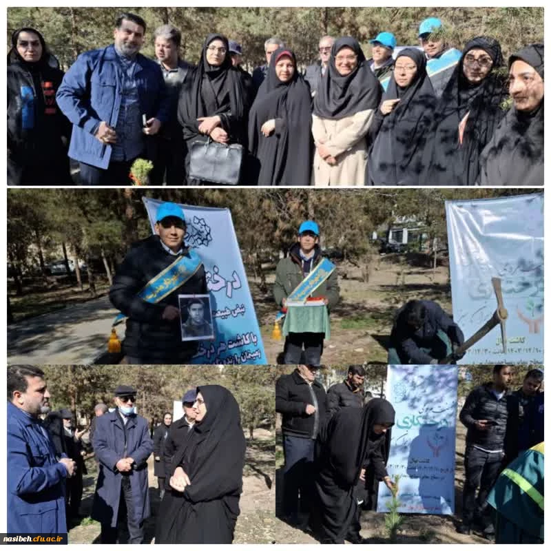 برگزاری مراسم روز درختکاری شهرداری منطقه دو( ناحیه چهار )  2