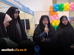 بازدید دانشجو معلمانپردیس از غرفه دانشگاه فرهنگیان در نمایشگاه بین المللی قرآن 6