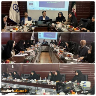 برگزاری نشست تخصصی جلسه گروه علوم تربیتی نسیبه با حضور ریاست انجمن هوش مصنوعی ایران