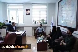 نشست جمعی از شورای سردبیری نشریه نجما و فعالان تشکل انجمن اسلامی مستقل استان تهران با مشاور و مدیر کل دفتر مرکزی حراست دانشگاه فرهنگیان 2