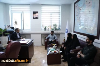 نشست جمعی از شورای سردبیری نشریه نجما و فعالان تشکل انجمن اسلامی مستقل استان تهران با مشاور و مدیر کل دفتر مرکزی حراست دانشگاه فرهنگیان