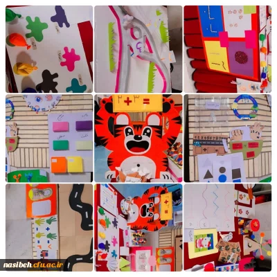 برگزاری نمایشگاه دست سازه رشته آموزش وروانشناسی کودکان بانیازهای ویژه مختص دانشجویان ورودی 1403