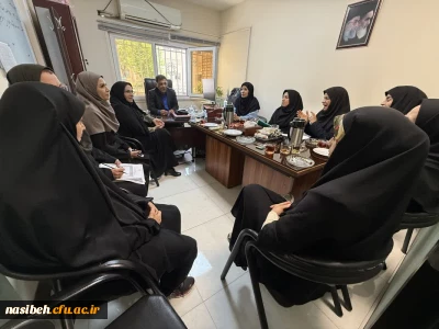 برگزاری جلسه هم اندیشی گروه تربیت بدنی دانشگاه فرهنگیان پردیس نسیبه