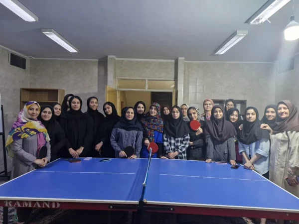 برگزاری مسابقات پینگ پنگ  2