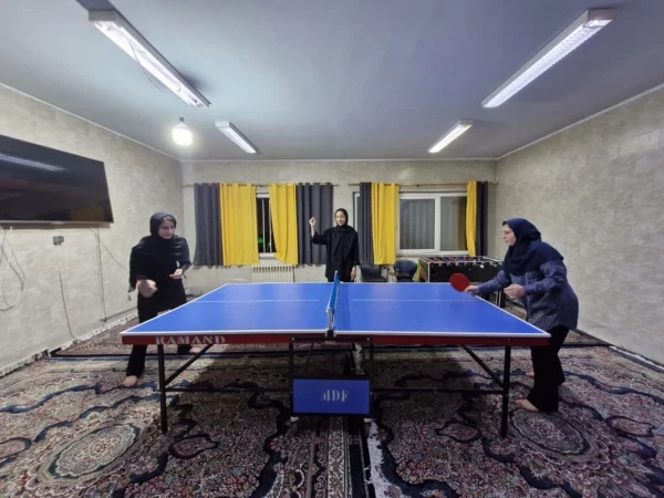 برگزاری مسابقات پینگ پنگ  3