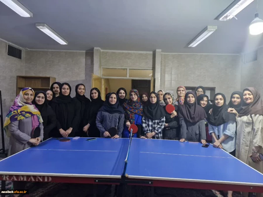 برگزاری مسابقات پینگ پنگ  5