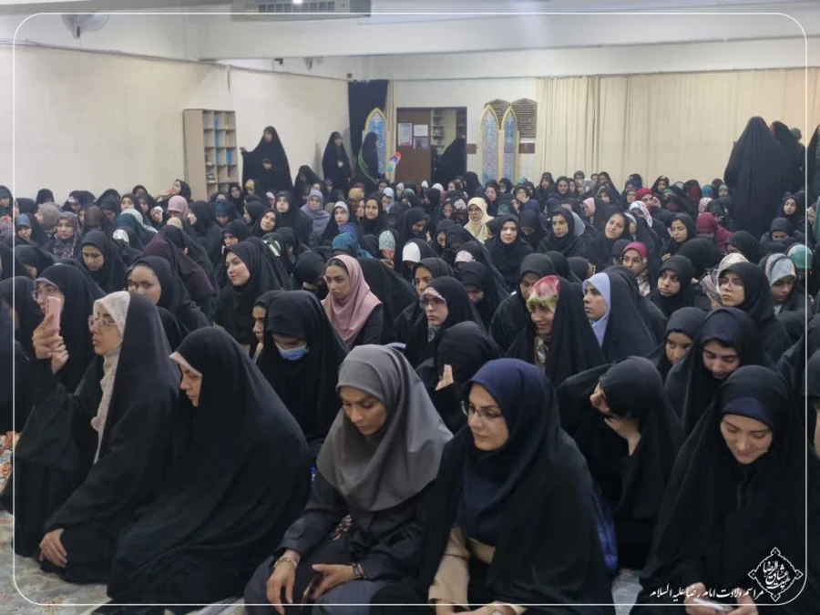 برگزاری مراسم جشن و سخنرانی به مناسبت دهه کرامت و میلاد امام رضا ( ع)  2