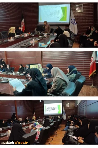  برگزاری کارگاه نقد کتاب مهارت نوشتن از منظر شناختی برای معلمان و مدرسان اثر دکتر شهین نعمت زاده
