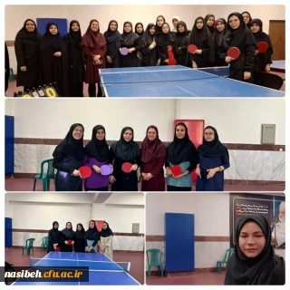 برگزاری مسابقات انتخابی تیم استانی تنیس روی میز 