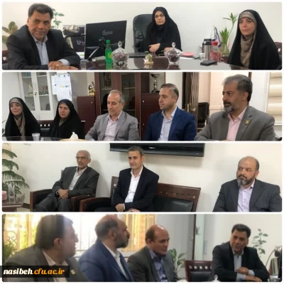 برگزاری جلسه مسئولان دانشگاه فرهنگیان با مسئولین تولیت موقوفات شیخ جنید