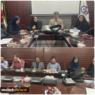 نشست هم اندیشی میزبانی پردیس نسیبه جهت برگزاری مسابقات همگانی طناب زنی دختران منطقه یک وزارت علوم