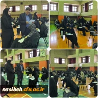 بازدید سرپرست دانشگاه فرهنگیان استان تهران دکتر علی محمدی در پنحمین روز از روند برگزاری امتحانات نیمسال دوم تحصیلی۱۴۰۴ پردیس نسیبه 2