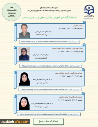 سلسله کارگاه های های آموزشی دانش و مهارت ویژه دانشجومعلمان سراسر کشور