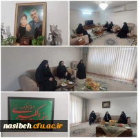 دیدار سرپرست پردیس نسیبه با خانواده شهید حسین و محمد حسین خاکی  2