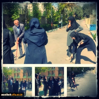 برگزاری مسابقات شاد و مفرح به مناسبت هفته تربیت بدنی