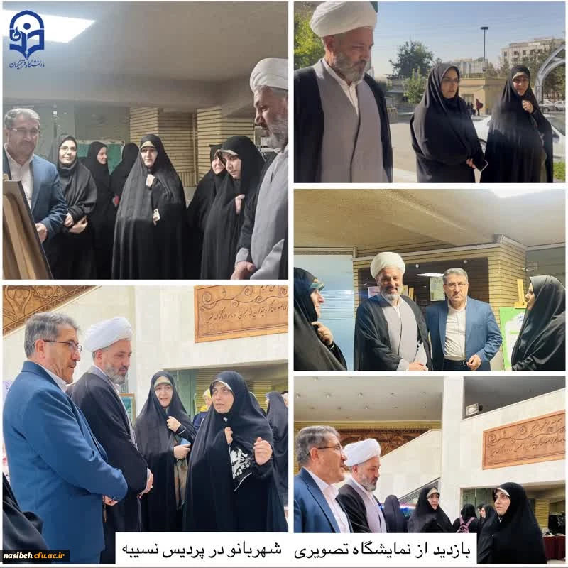 بازدید از نمایشگاه تصویری شهربانو 2