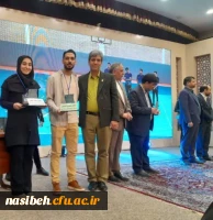 درخشش دانشجومعلم پردیس نسیبه در جشنواره کشوری تدریس برتر 2